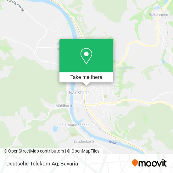 Deutsche Telekom Ag map