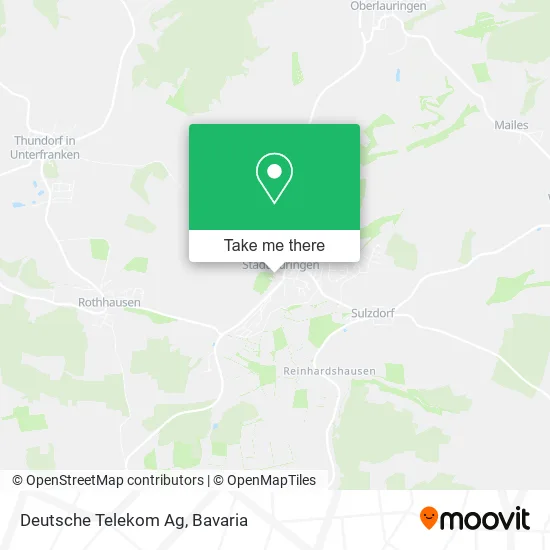 Карта Deutsche Telekom Ag
