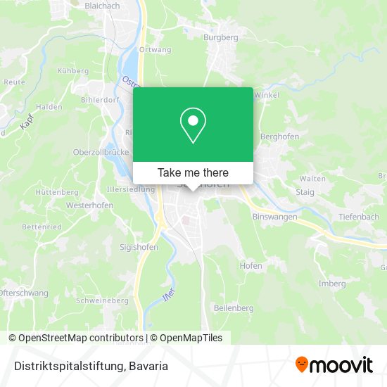 Distriktspitalstiftung map