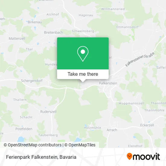 Карта Ferienpark Falkenstein