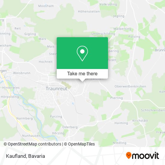 Kaufland map