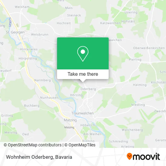 Карта Wohnheim Oderberg