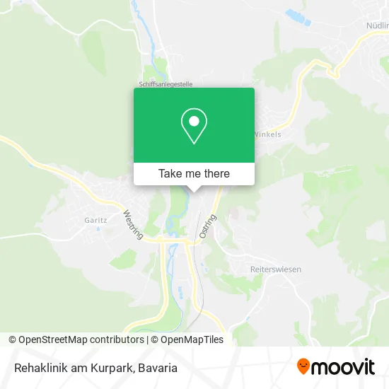 Карта Rehaklinik am Kurpark
