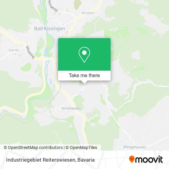 Industriegebiet Reiterswiesen map