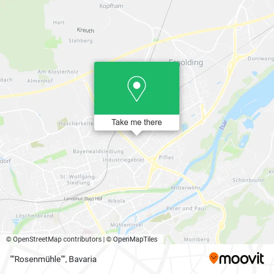 Карта ""Rosenmühle""