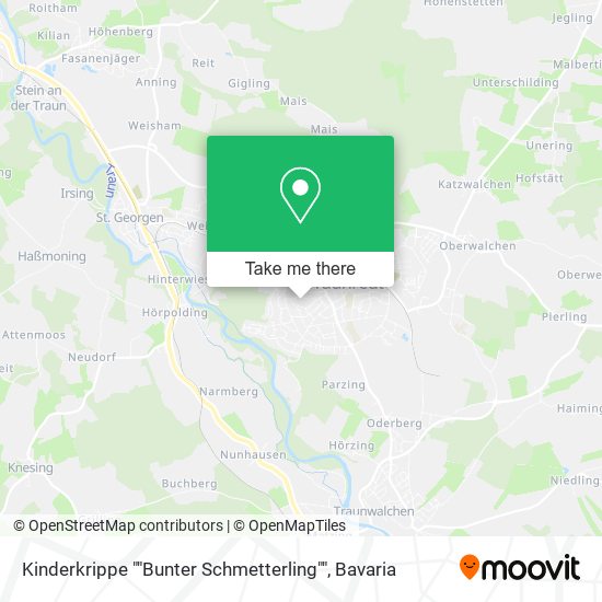 Kinderkrippe ""Bunter Schmetterling"" map