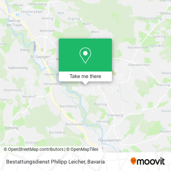 Карта Bestattungsdienst Philipp Leicher