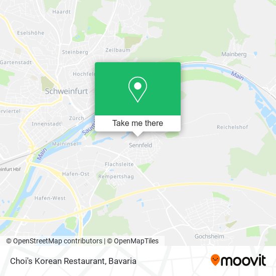 Choi's Korean Restaurant map