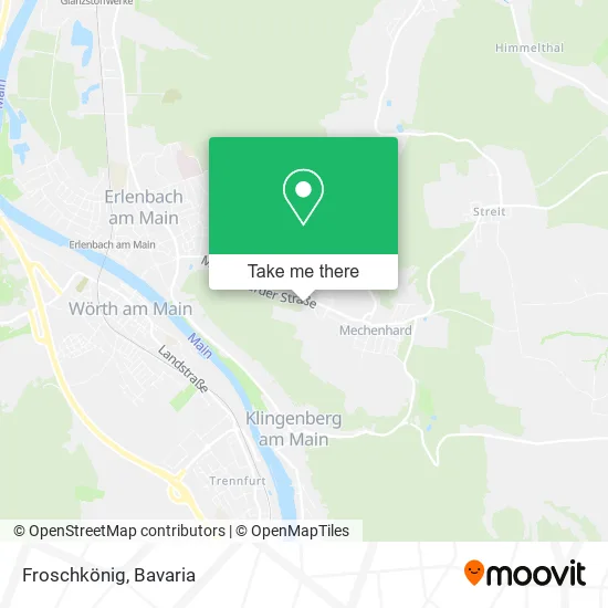 Карта Froschkönig