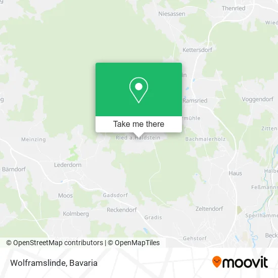 Карта Wolframslinde