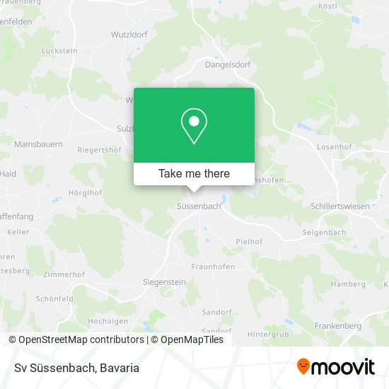 Sv Süssenbach map