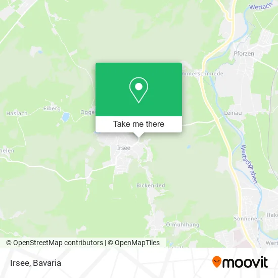 Карта Irsee