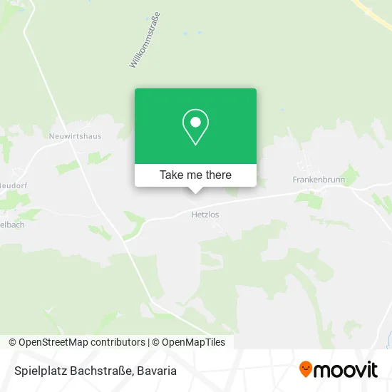 Spielplatz Bachstraße map