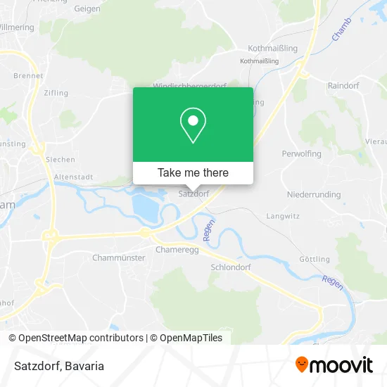 Карта Satzdorf