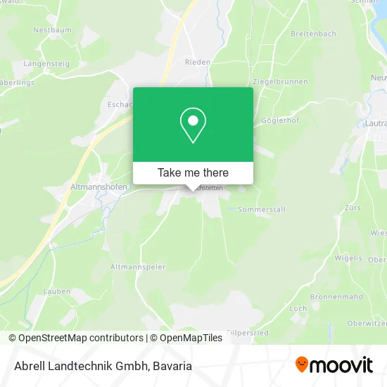 Карта Abrell Landtechnik Gmbh