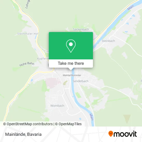 Карта Mainlände