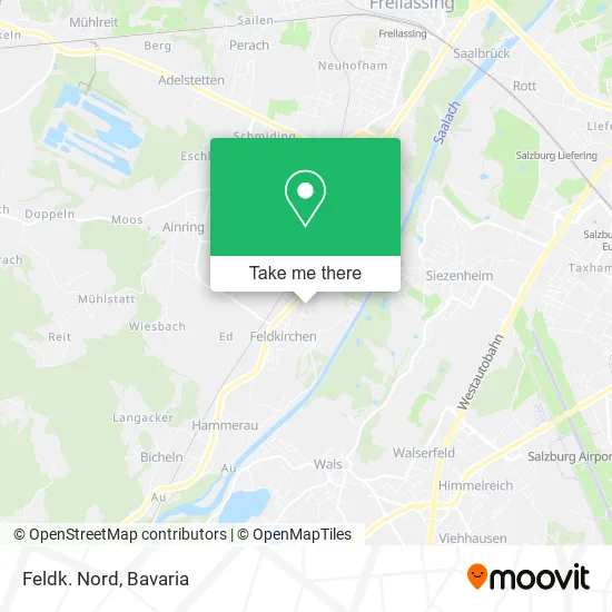 Карта Feldk. Nord