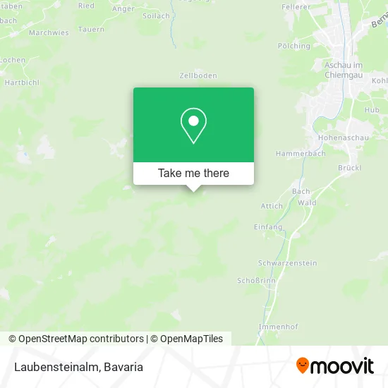 Карта Laubensteinalm