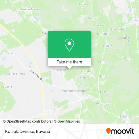 Карта Kohlplatzwiese