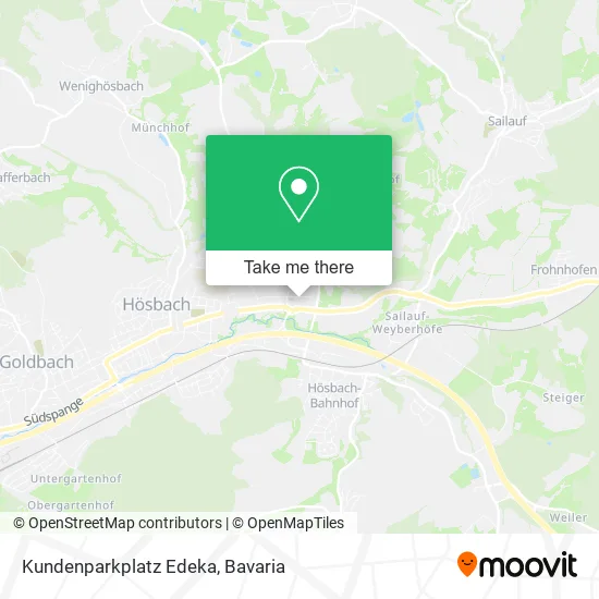 Карта Kundenparkplatz Edeka