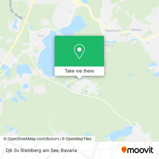Карта Djk Sv Steinberg am See