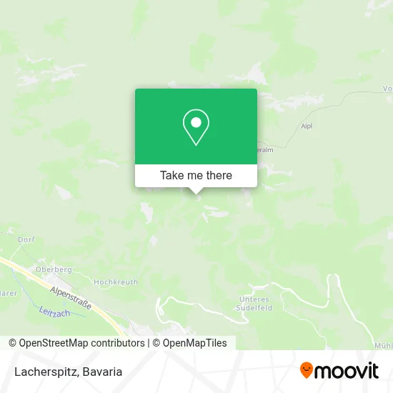 Lacherspitz map