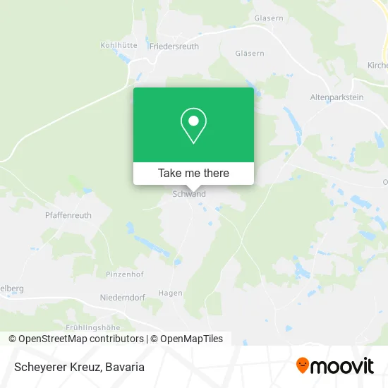 Карта Scheyerer Kreuz
