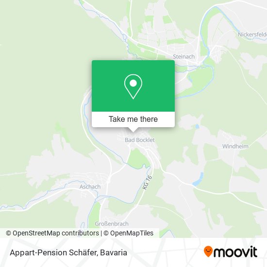 Appart-Pension Schäfer map