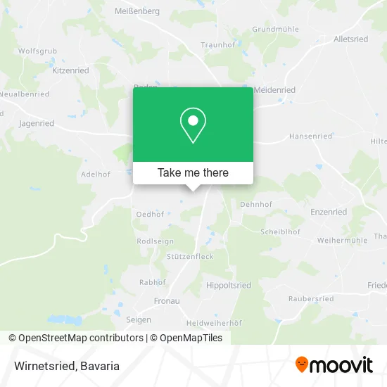 Карта Wirnetsried