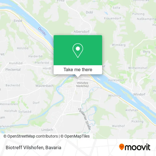 Карта Biotreff Vilshofen