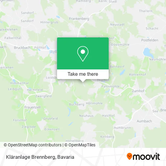 Карта Kläranlage Brennberg