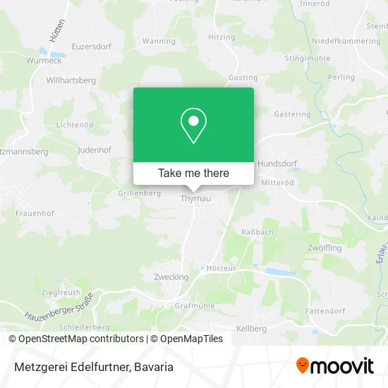 Карта Metzgerei Edelfurtner