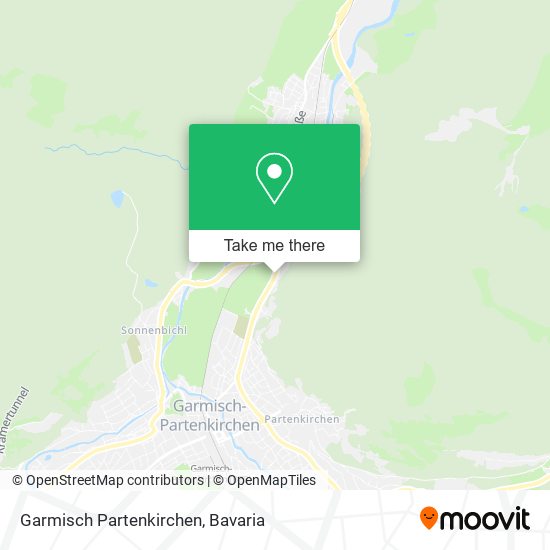Garmisch Partenkirchen map