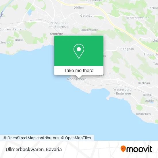 Карта Ullmerbackwaren