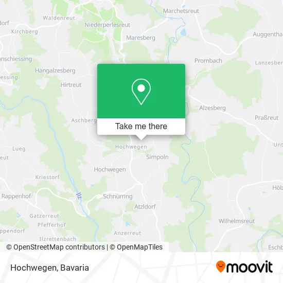 Карта Hochwegen