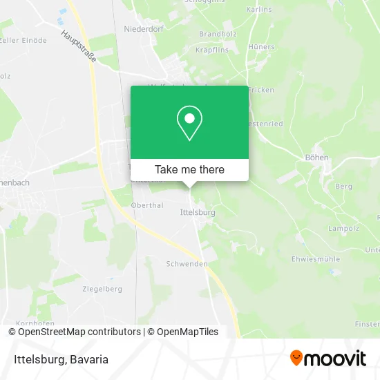 Карта Ittelsburg