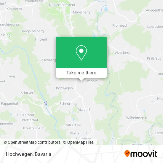 Карта Hochwegen