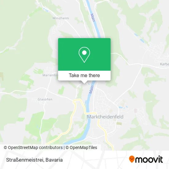 Карта Straßenmeistrei
