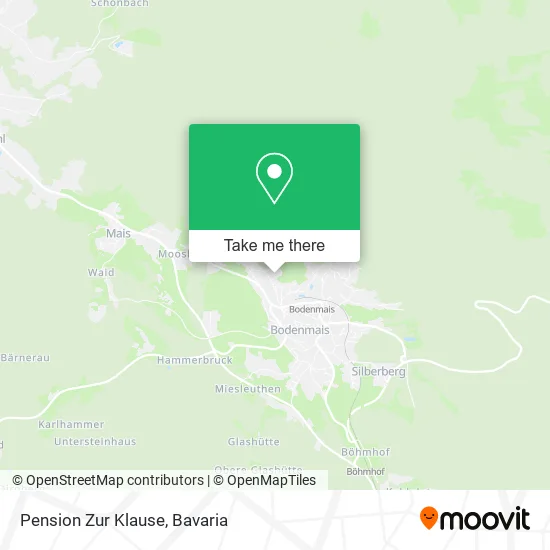Карта Pension Zur Klause