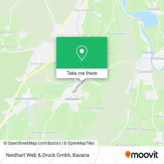 Карта Neidhart Web & Druck Gmbh