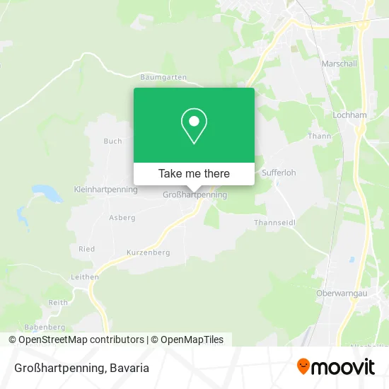 Карта Großhartpenning