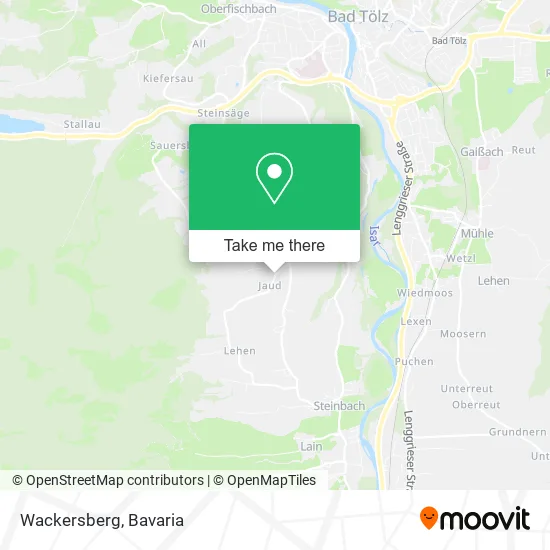 Карта Wackersberg