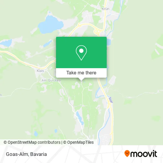 Карта Goas-Alm