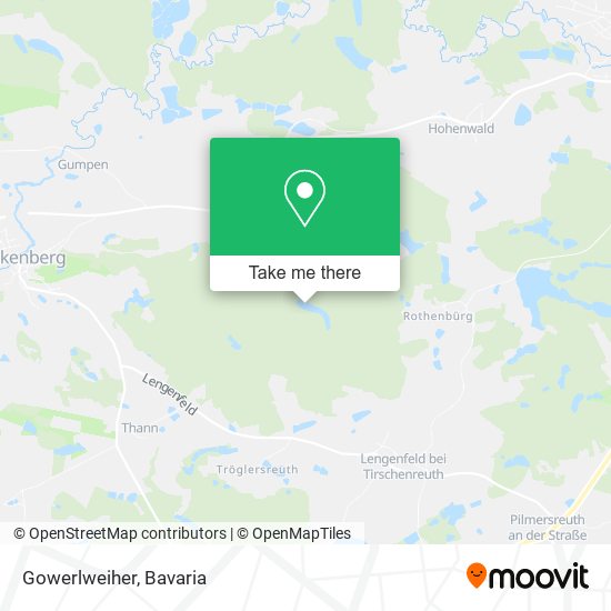 Карта Gowerlweiher