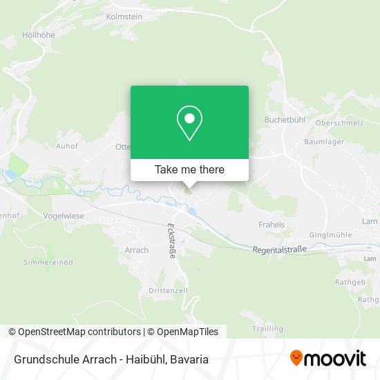 Grundschule Arrach - Haibühl map