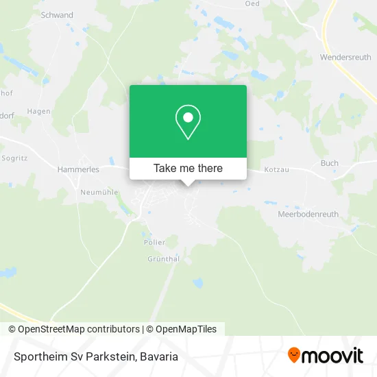 Карта Sportheim Sv Parkstein