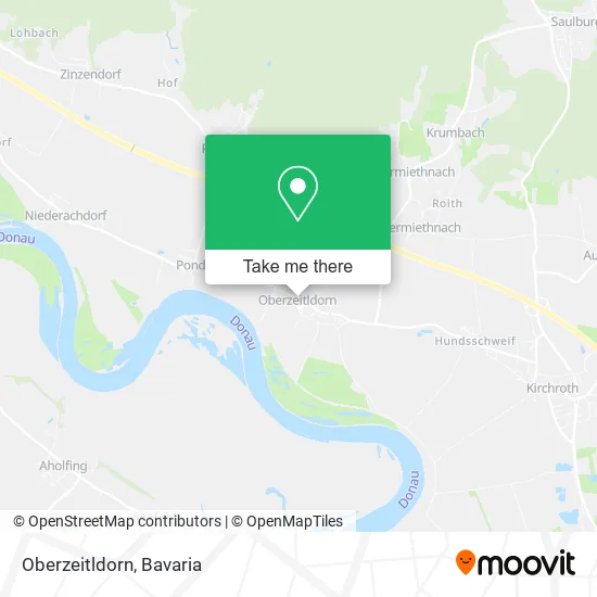Oberzeitldorn map