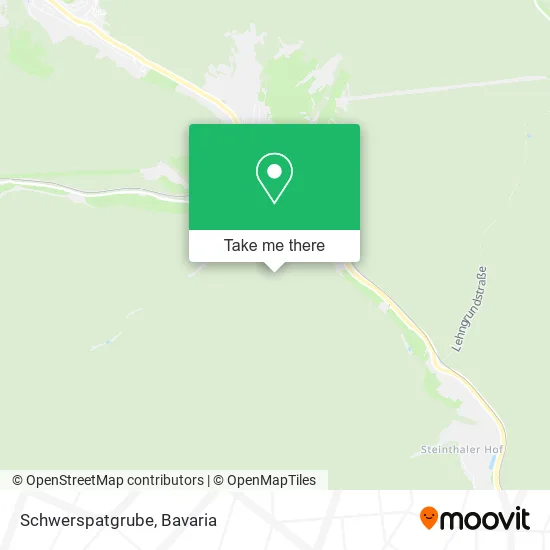 Карта Schwerspatgrube