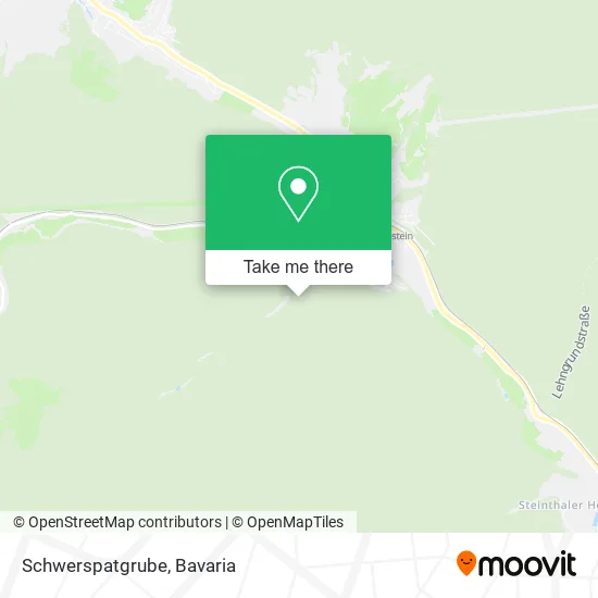 Карта Schwerspatgrube