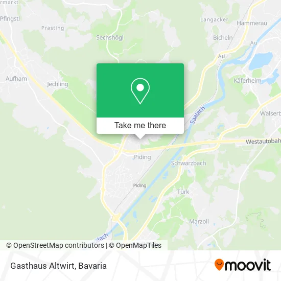 Карта Gasthaus Altwirt